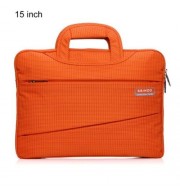 SSIMOO 2 IN 1 BUSINESS STYLE LAPTOP BAG TABLET ZIPPER POUCH SLEEVE FOR MACBOOK 15 INCH (OR