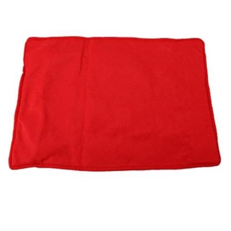 CHRISTMAS FOOD PLACEMAT SNOWFLAKE PATTERN DINNER PARTY DECORATION TABLE MAT (RED)