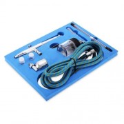 SPIRIT AIR BT - 134K 0.2MM / 0.3MM / 0.5MM PORTABLE GRAVITY FEED DUAL ACTION AIRBRUSH (SIL