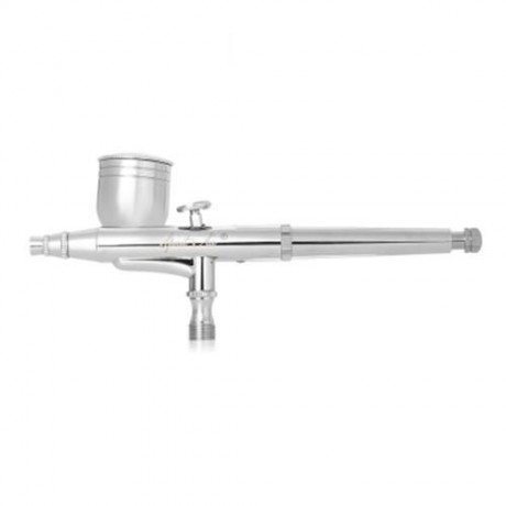 SPIRIT AIR BT - 134K 0.2MM / 0.3MM / 0.5MM PORTABLE GRAVITY FEED DUAL ACTION AIRBRUSH (SIL