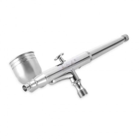SPIRIT AIR BT - 134K 0.2MM / 0.3MM / 0.5MM PORTABLE GRAVITY FEED DUAL ACTION AIRBRUSH (SIL