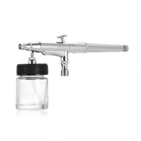 SPIRIT AIR BT - 134K 0.2MM / 0.3MM / 0.5MM PORTABLE GRAVITY FEED DUAL ACTION AIRBRUSH (SIL