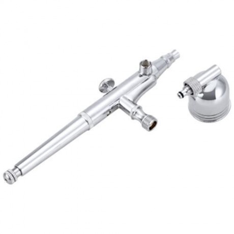 SPIRIT AIR BT - 134K 0.2MM / 0.3MM / 0.5MM PORTABLE GRAVITY FEED DUAL ACTION AIRBRUSH (SIL