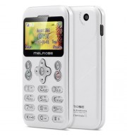 MELROSE M6 1.70 INCH CARD CELL PHONE CAMERA BLUETOOTH MP3 PLAYBACK FM ALARM E-BOOK (WHITE)