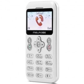 MELROSE M6 1.70 INCH CARD CELL PHONE CAMERA BLUETOOTH MP3 PLAYBACK FM ALARM E-BOOK (WHITE)