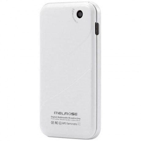 MELROSE M6 1.70 INCH CARD CELL PHONE CAMERA BLUETOOTH MP3 PLAYBACK FM ALARM E-BOOK (WHITE)