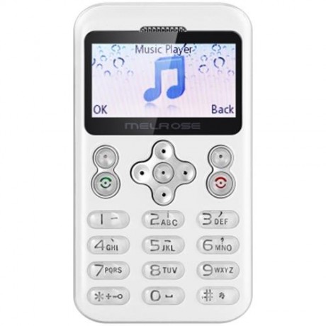 MELROSE M6 1.70 INCH CARD CELL PHONE CAMERA BLUETOOTH MP3 PLAYBACK FM ALARM E-BOOK (WHITE)
