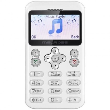 MELROSE M6 1.70 INCH CARD CELL PHONE CAMERA BLUETOOTH MP3 PLAYBACK FM ALARM E-BOOK (WHITE)
