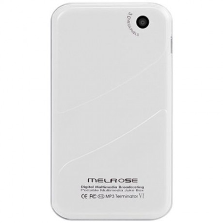 MELROSE M6 1.70 INCH CARD CELL PHONE CAMERA BLUETOOTH MP3 PLAYBACK FM ALARM E-BOOK (WHITE)