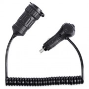 C61 - Z 5V 4.2A MOTORCYCLE MOTORBIKE DUAL USB CHARGER WITH 12V CIGAR LIGHTER SOCKET