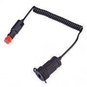 C59 - Z 5V 4.2A MOTORCYCLE MOTORBIKE DUAL USB CHARGER WITH VOLTMETER