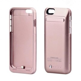 3500MAH BACKUP BATTERY EXTERNAL POWER BANK CHARGER CASE FOR IPHONE 6 / 6S 4.7 INCH (ROSE G