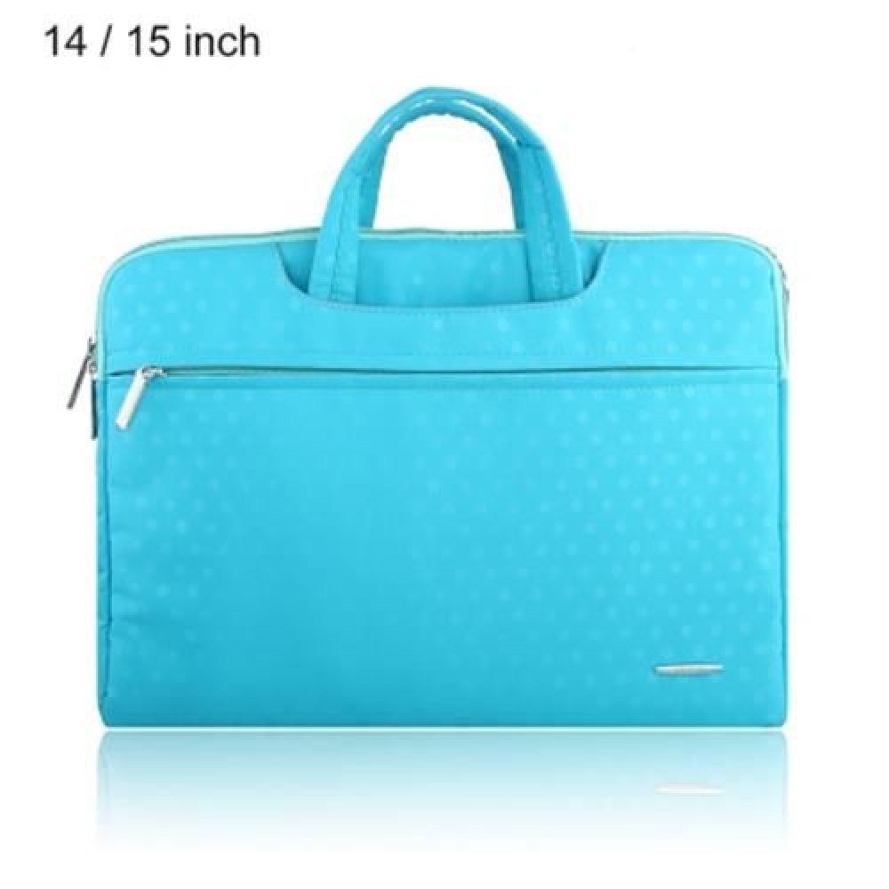 SSIMOO S818 2 IN 1 DOT PATTERN LAPTOP BAG TABLET ZIPPER POUCH SLEEVE FOR MACBOOK 14 / 15 I SSIMOO S818 2 IN 1 DOT PATTERN LAPTOP BAG TABLET ZIPPER POUCH SLEEVE FOR MACBOOK 14 / 15 I