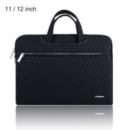 SSIMOO S818 2 IN 1 DOT PATTERN LAPTOP BAG TABLET ZIPPER POUCH SLEEVE FOR MACBOOK 11 / 12 I