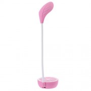 USB RECHARGEABLE TOUCH SENSOR LEMON DESK LAMP LED DIMMING NIGHT LIGHT (PINK)