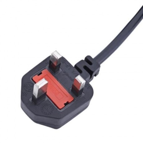 1.5M AC POWER CORD CHARGER CABLE PLUG PLUM BLOSSOM TAIL FOR LAPTOP (BLACK)