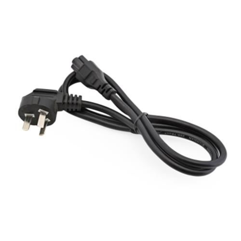 1.5M AC POWER CORD CHARGER CABLE PLUG PLUM BLOSSOM TAIL FOR LAPTOP (BLACK)