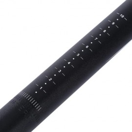 WAKE BICYCLE MTB FROSTED ALUMINUM ALLOY 27.2 / 31.6MM BIKE SEAT POST (BLACK)