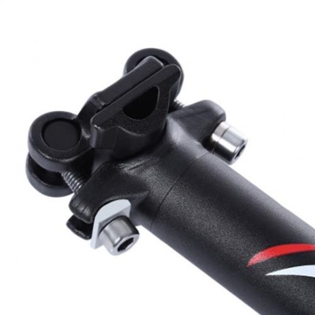 WAKE BICYCLE MTB FROSTED ALUMINUM ALLOY 27.2 / 31.6MM BIKE SEAT POST (BLACK)