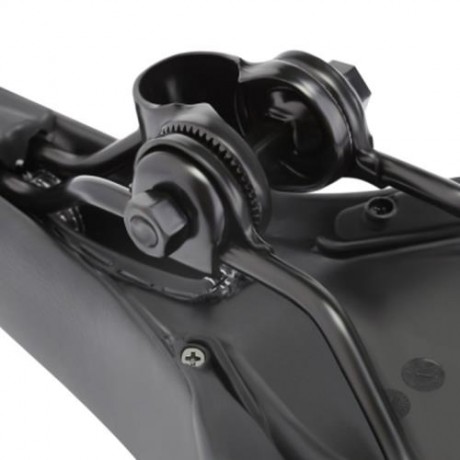 BICYCLE SADDLE MTB SPORT HOLLOW SADDLE SEAT (BLACK)