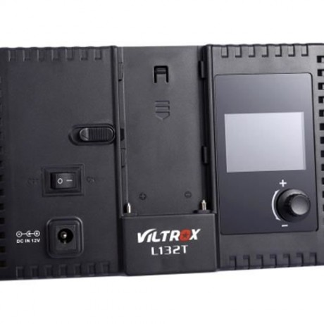 VILTROX L - 132T UNIVERSAL ULTRA THIN 3300 - 5600K PHOTOGRAPHY LED LIGHT (WHITE AND BLACK)