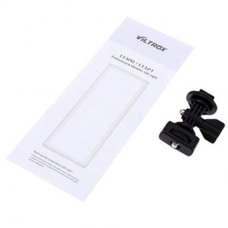 VILTROX L - 132T UNIVERSAL ULTRA THIN 3300 - 5600K PHOTOGRAPHY LED LIGHT (WHITE AND BLACK)