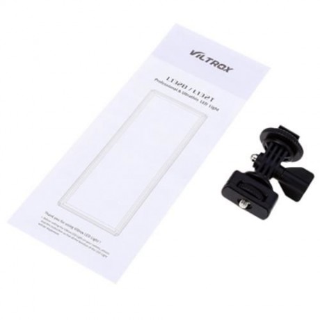 VILTROX L - 132B UNIVERSAL ULTRA THIN 5400K DIMMABLE PHOTOGRAPHY LED LIGHT (WHITE AND BLAC