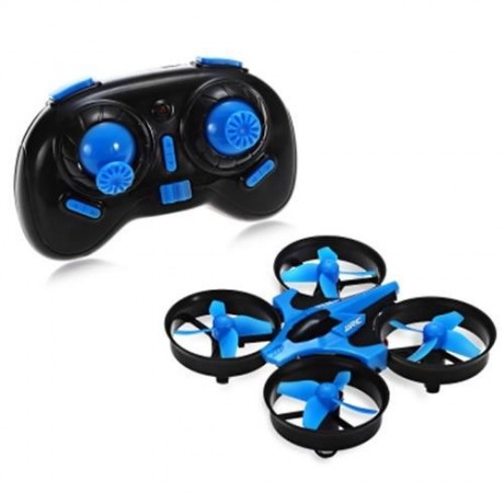JJRC H36 MINI 2.4GHZ 4CH 6 AXIS GYRO RC QUADCOPTER WITH HEADLESS MODE / SPEED SWITCH (BLUE