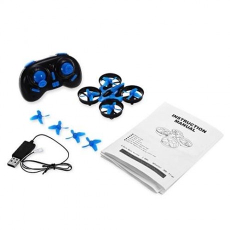 JJRC H36 MINI 2.4GHZ 4CH 6 AXIS GYRO RC QUADCOPTER WITH HEADLESS MODE / SPEED SWITCH (BLUE