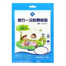 3 - 6 PEOPLE 150 X 200CM OUTDOOR WATER RESISTANT OIL-PROOF DISPOSABLE PICNIC GROUND MAT (W