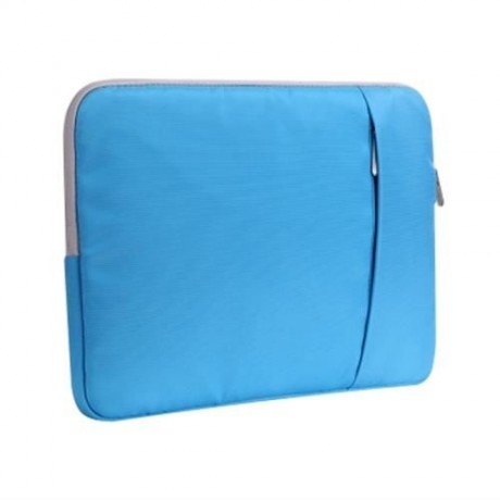 SSIMOO SHOCKPROOF NYLON FABRIC LAPTOP BAG TABLET POUCH SLEEVE FOR MACBOOK 14 / 15 INCH (BL