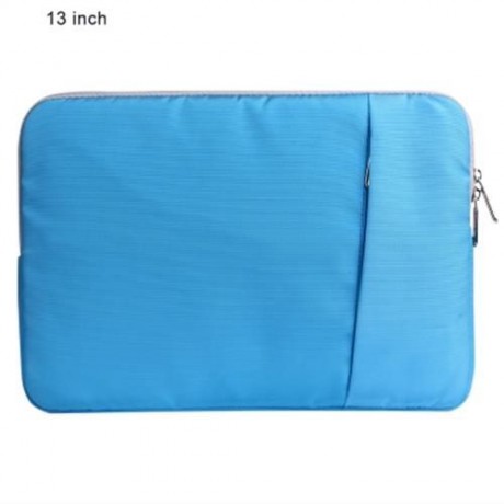 SSIMOO SHOCKPROOF NYLON FABRIC LAPTOP BAG TABLET POUCH SLEEVE FOR MACBOOK 13 INCH (BLUE)