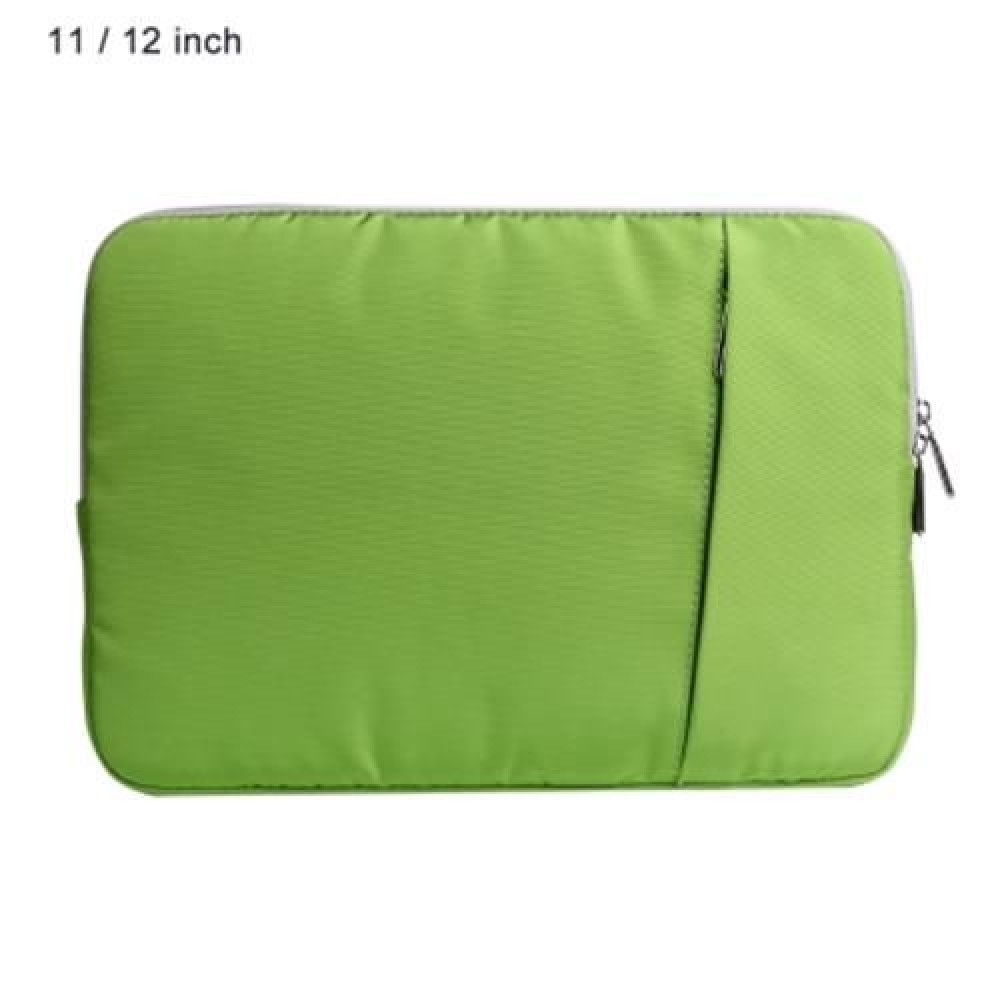SSIMOO SHOCKPROOF NYLON FABRIC LAPTOP BAG TABLET POUCH SLEEVE FOR MACBOOK 11 / 12 INCH (GR