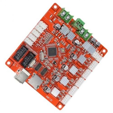 ANET V1.0 RAMPS1.4 UPDATE VERSION 3D PRINTER CONTROLLER BOARD (RED)