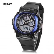 DIRAY DR - 330AD CHILDREN DUAL MOVT SPORTS WATCH DATE DAY DISPLAY BACKLIGHT STOPWATCH ALAR
