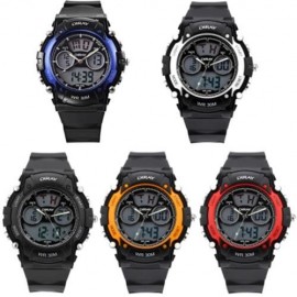 DIRAY DR - 330AD CHILDREN DUAL MOVT SPORTS WATCH DATE DAY DISPLAY BACKLIGHT STOPWATCH ALAR