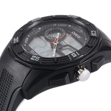 DIRAY DR - 301AD KIDS DIGITAL QUARTZ WATCH DATE DAY DISPLAY ALARM 50M WATER RESISTANCE WRI