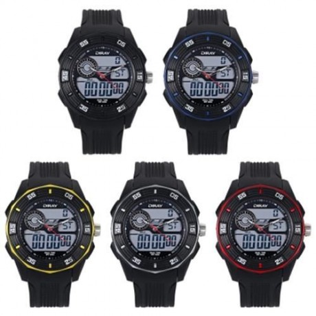 DIRAY DR - 301AD KIDS DIGITAL QUARTZ WATCH DATE DAY DISPLAY ALARM 50M WATER RESISTANCE WRI