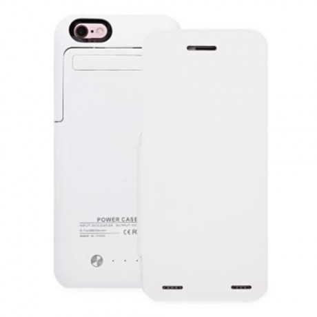 3500MAH BACKUP BATTERY EXTERNAL POWER BANK CHARGER FLIP COVER FOR IPHONE 6 / 6S 4.7 INCH (
