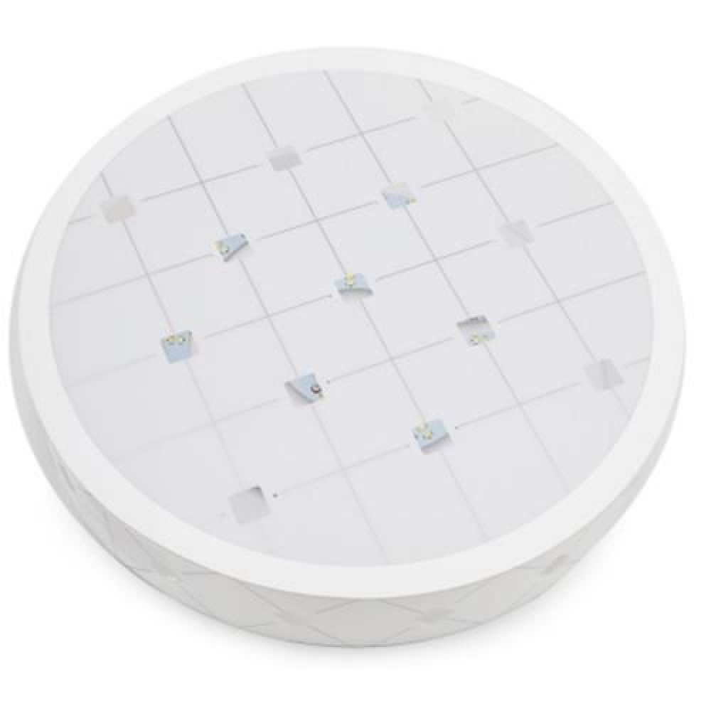 ROUND 36W AC 220V SMD 5730 2880LM LED CEILING LIGHT (SILVER)