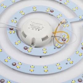 ROUND 36W AC 220V SMD 5730 2880LM LED CEILING LIGHT (SILVER)