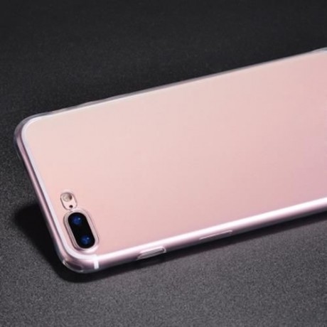 HOCO ULTRA SLIM SOFT TOUCH FLEXIBLE TRANSPARENT TPU PROTECTIVE BACK COVER FOR IPHONE 7 PLU