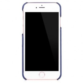 TOMKAS OIL WAX BACK CASE CARD SLOT DESIGN FOR IPHONE 7 (BLUE)