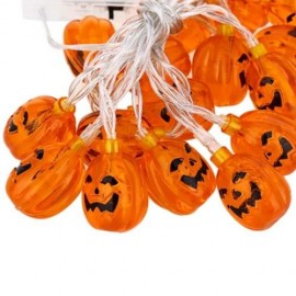 20-LED PUMPKIN LIGHT STRING CHAINS 2M DECORATION LIGHTING STRIP FOR CHRISTMAS HALLOWMAS (O