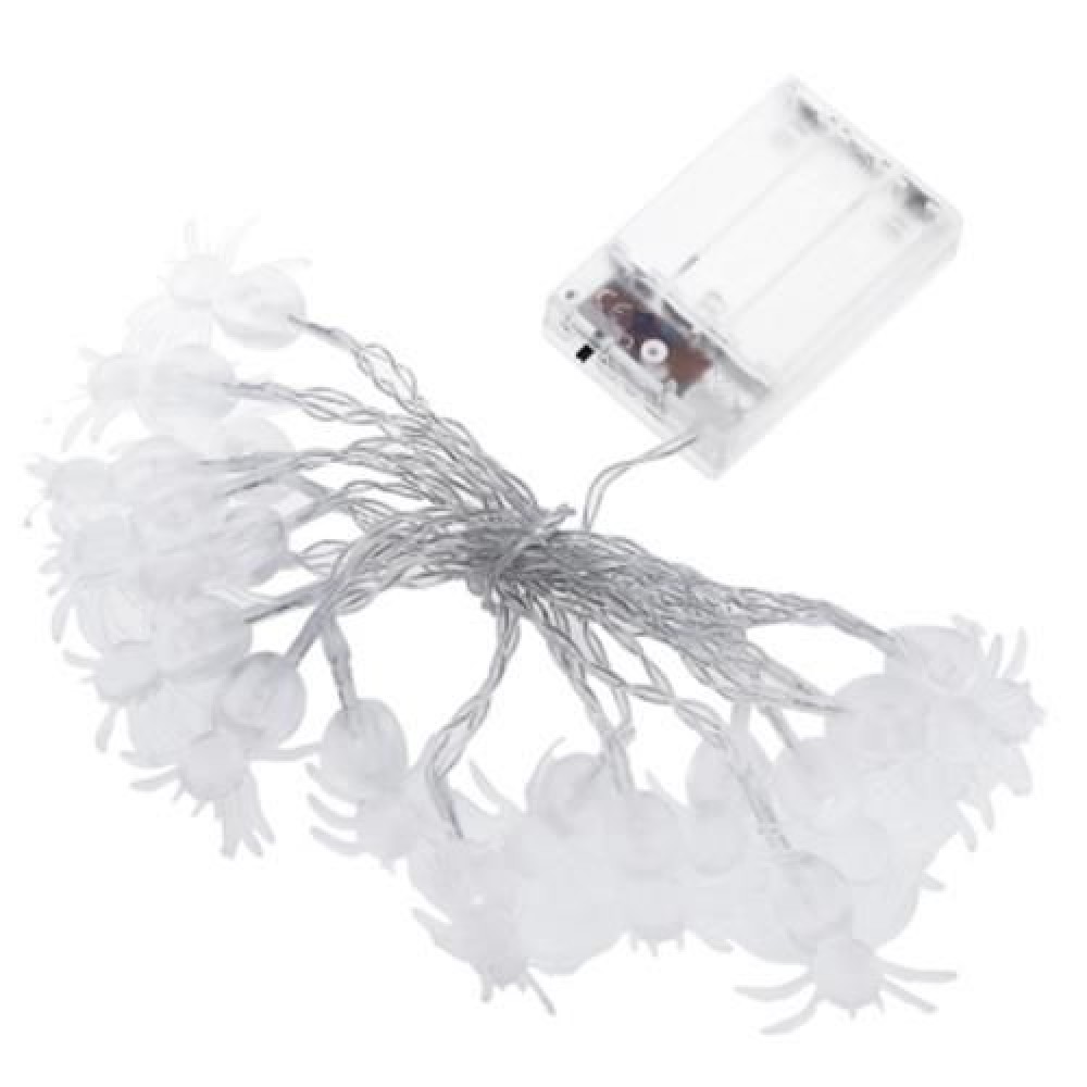 20-LED SPIDER LIGHT STRING CHAINS 2M DECORATION LIGHTING STRIP (ICE)