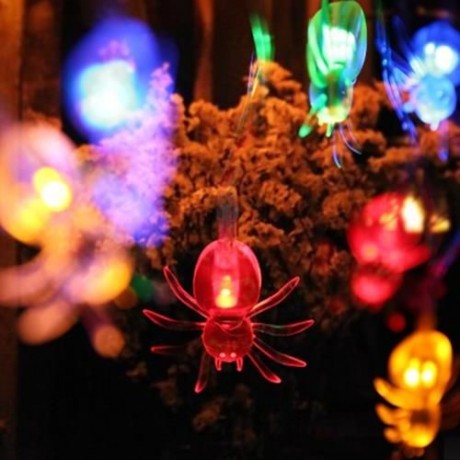 20-LED SPIDER LIGHT STRING CHAINS 2M DECORATION LIGHTING STRIP (ICE)