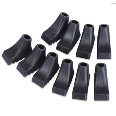 10PCS OUTDOOR HORSESHOE-SHAPED PROTECTING COVER FOR WALKING HIKING CANE WEAR RESISTANCE DU