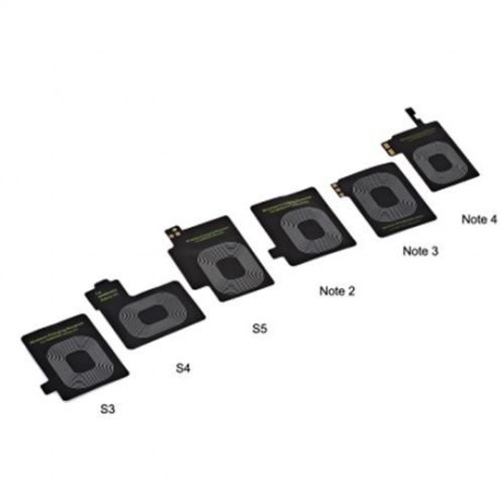 QI WIRELESS CHARGING TRANSMITTER RECEIVER FOR SAMSUNG GALAXY NOTE 2 (BLACK)