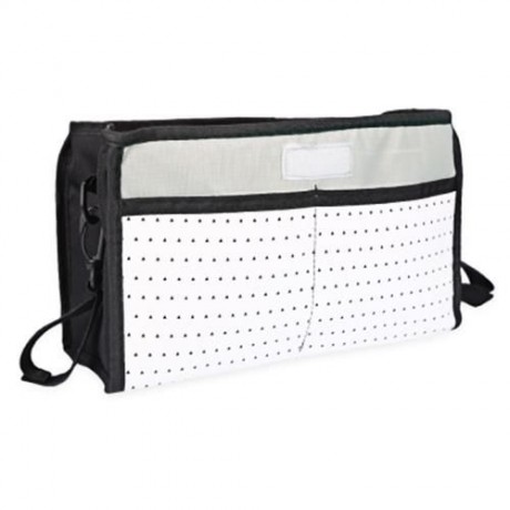CONVENIENT CHILD CART LARGE STORAGE MOTHER BAG (BLACK)