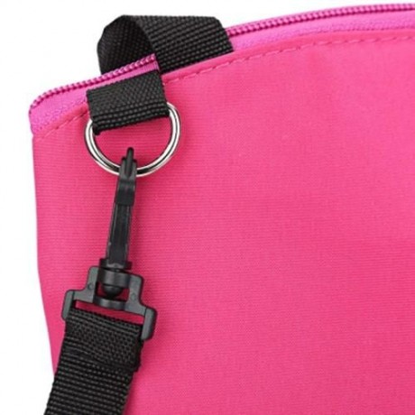 MULTI-FUNCTIONAL NEAT INSULATION BOTTLE PRESERVATION BENTO BAG (ROSE RED)